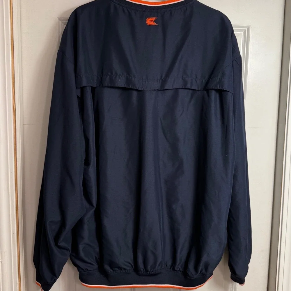 Colosseum Athletics Illinois Fighting Illini Navy V-Neck pullover Mens 2XL